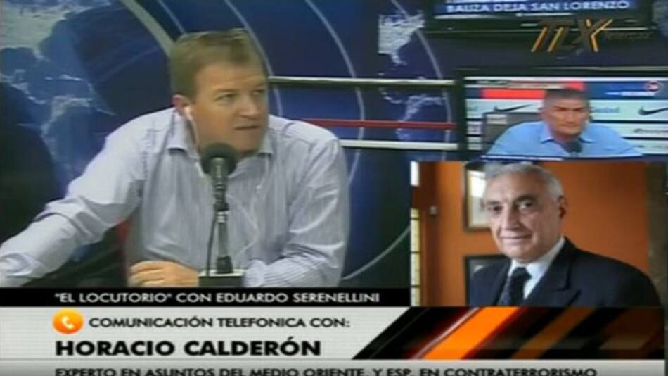 Horacio Calderón en Radio Latina