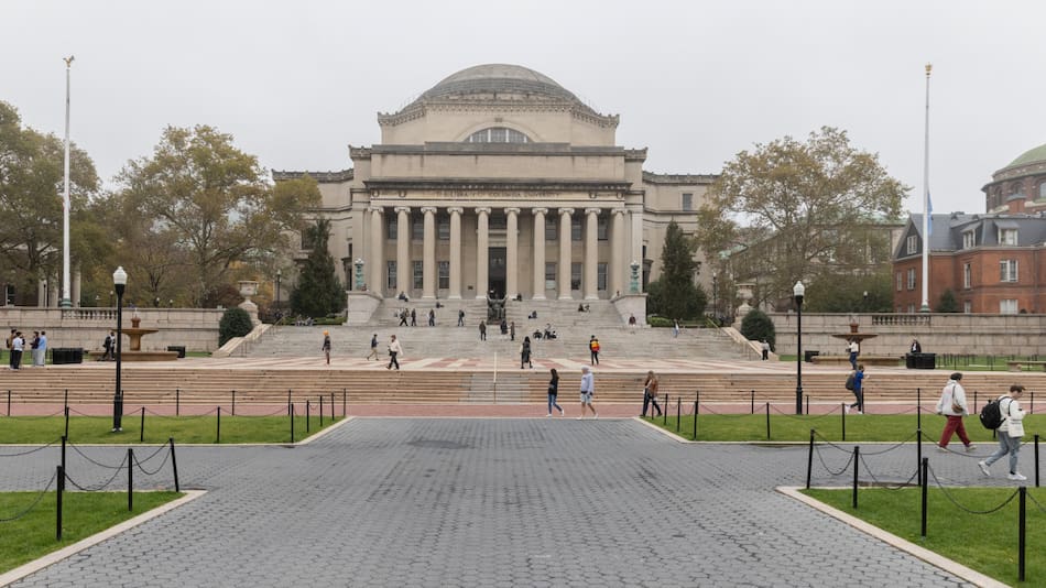 Universidad de Columbia, Estados Unidos. Foto: Reuters
