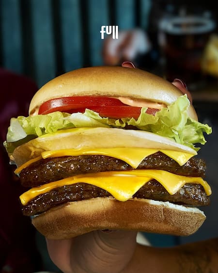 Hamburguesas de YPF Full.