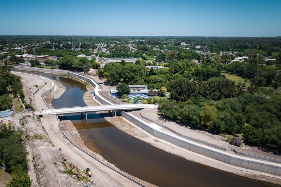 Puente Gogna, en Luján.