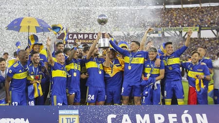 Boca, campeón LPF, Fútbol argentino, NA