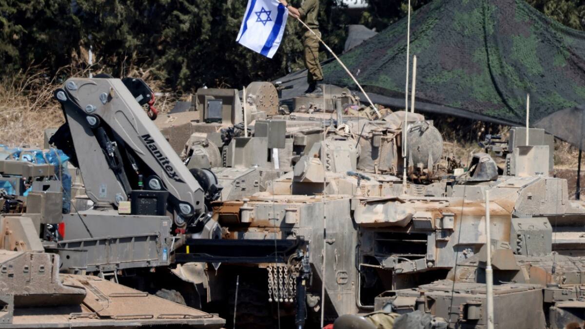 Ejército de Israel en la frontera con el Líbano. Foto: Reuters.