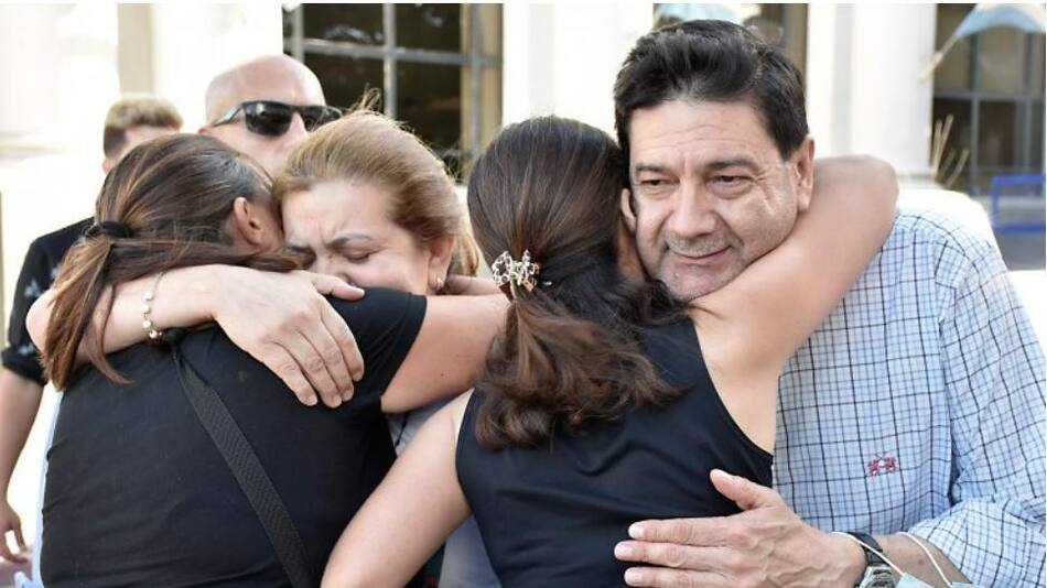 Los padres de Fernando Báez Sosa luego del tercer día de juicio_NA