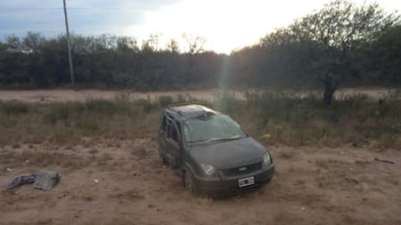 Accidente fatal en la ruta 147. Foto: Policía de San Luis.