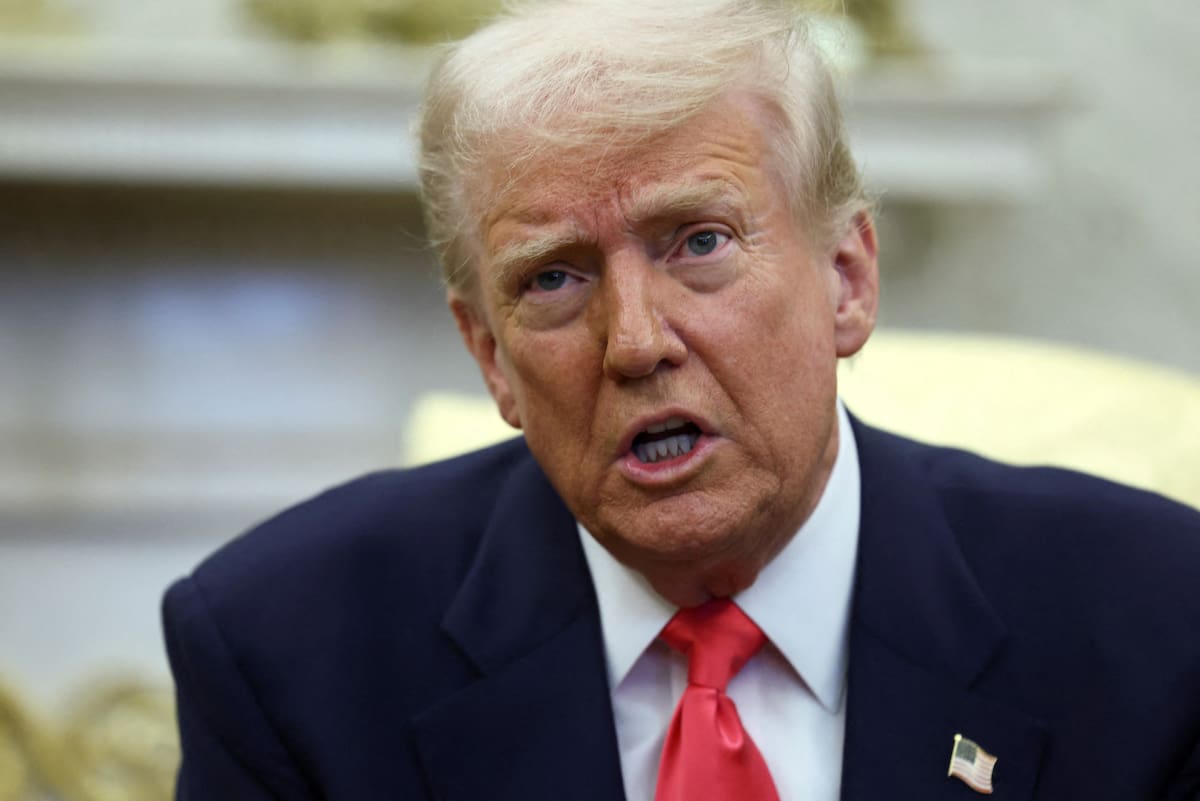 Donald Trump, presidente de Estados Unidos. Foto: Reuters/Evelyn Hockstein