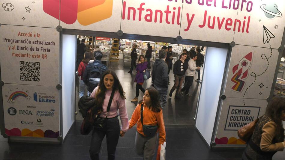 Feria del Libro Infantil y Juvenil, en el Centro Cultural Kirchner. Foto: Prensa.