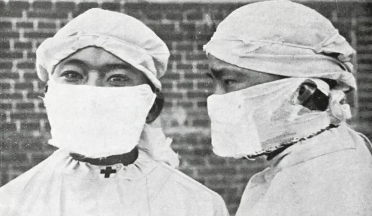 Wu Lien-teh, doctor que inventó el barbijo, 10 de marzo