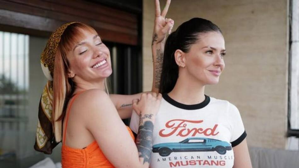 La Joaqui y la China Suárez. Foto: Instagram.