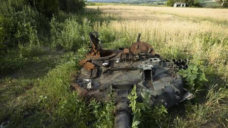 Conflicto Rusia-Ucrania, armamento destruido, EFE