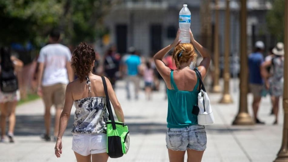 Ola de calor en Argentina, NA