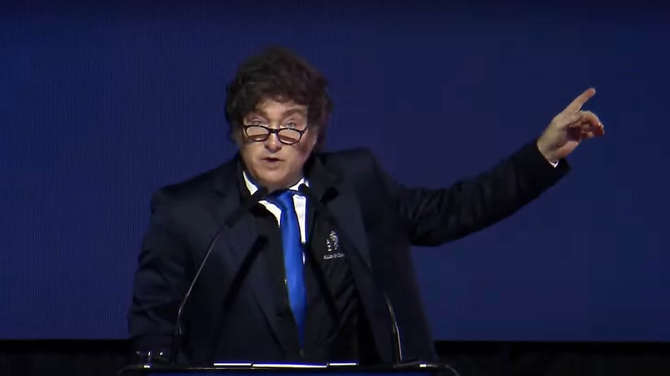 Javier Milei en Rosario