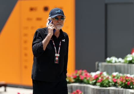 Flavio Briatore, director de Alpine. Foto: Reuters/Hamad I Mohammed
