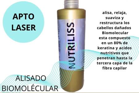 Producto para el pelo prohibido por la ANMAT. Foto: Instagram Nutriliss.