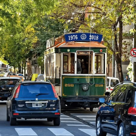 Tranvía del Barrio Inglés de Caballito. Foto: Instagram / amigosdeltranvia.