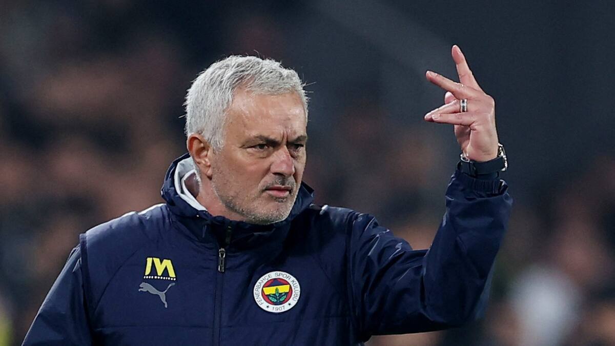Jose Mourinho. Foto: REUTERS.