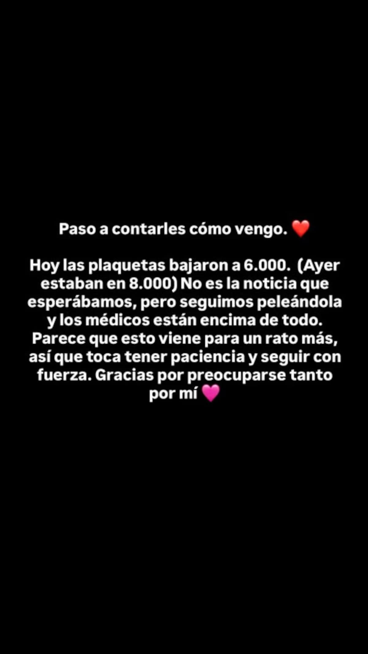 La nueva actualización de Denisse González que alarmó a sus fans