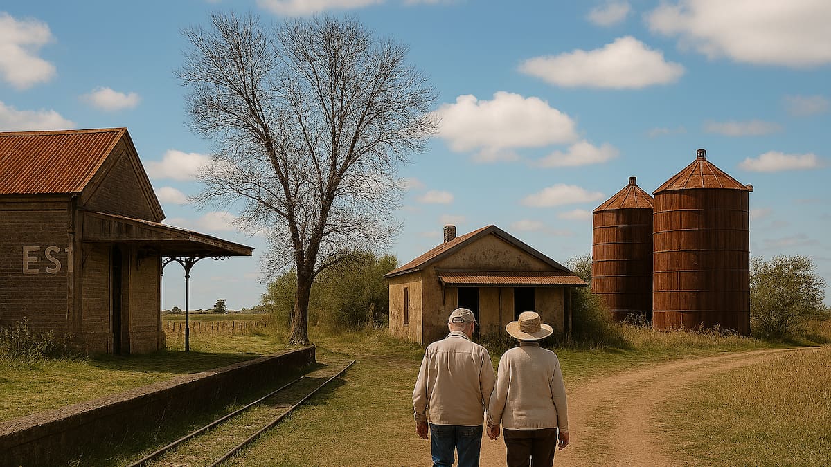 Calles vacías, casas en pie y recuerdos intactos