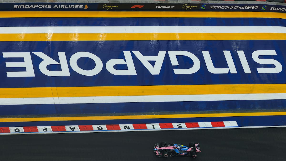 Franco Colapinto no tuvo una buena qualy y largará 15° en el Gran Premio de Singapur: a qué hora es la carrera este domingo