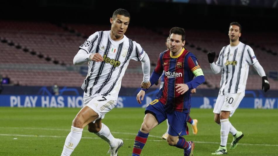 Messi y Cristiano Ronaldo, Reuters.