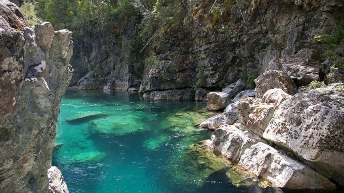 Río Motoco, El Bolsón. Foto: X