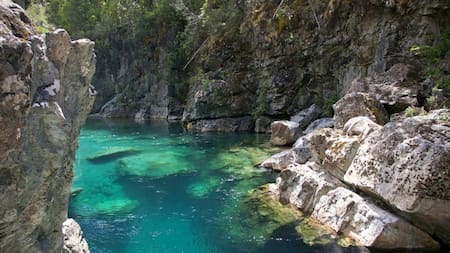 Río Motoco, El Bolsón. Foto: X