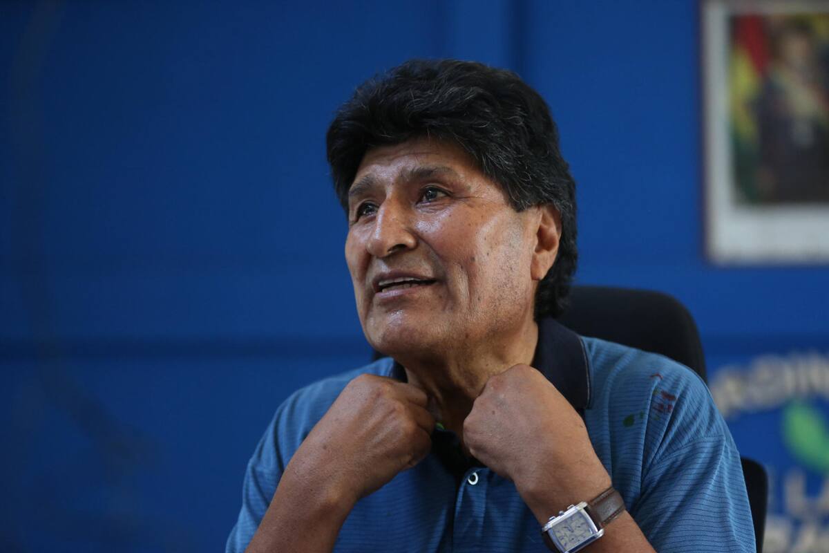 Evo Morales, Bolivia. Foto: EFE / Luis Gandarillas