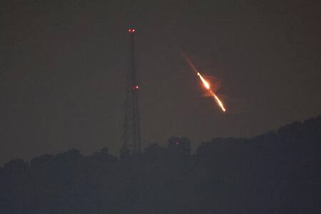 Drones y misiles iraníes sobrevuelan Israel. Foto: EFE.