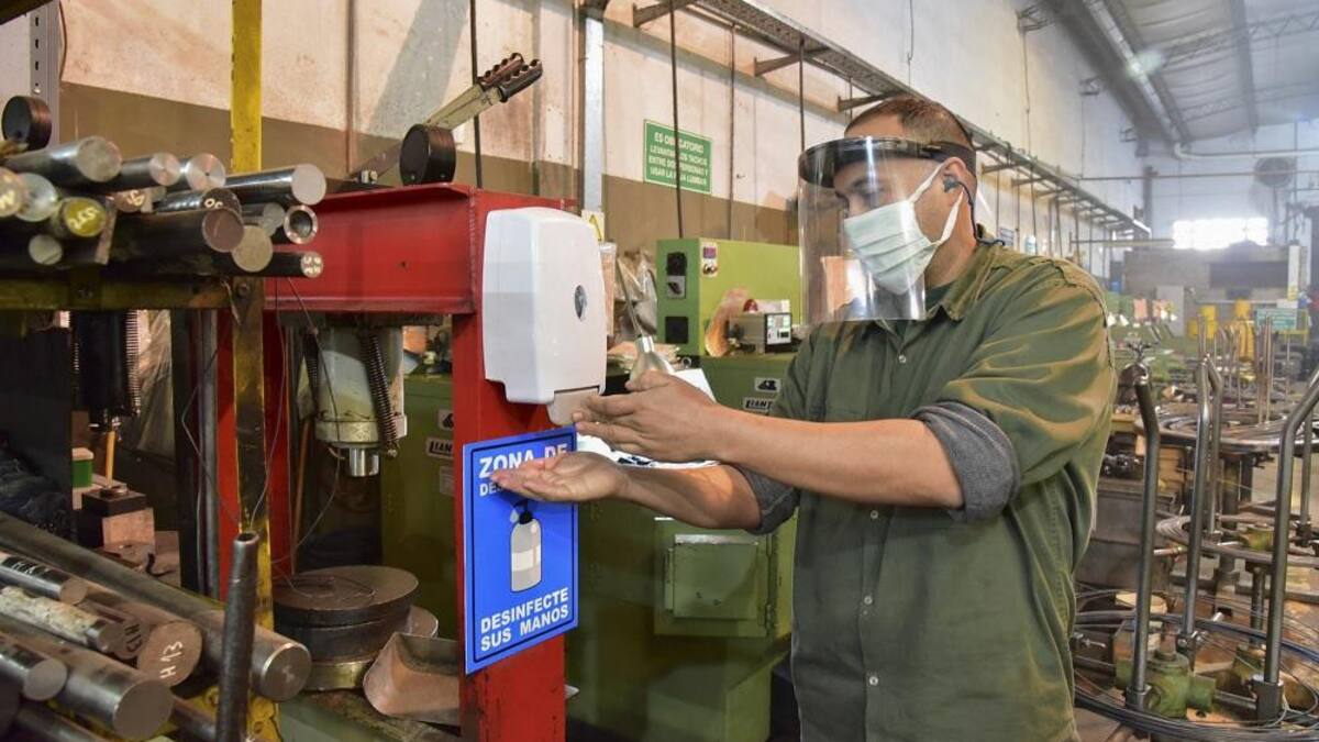 Producción industrial, industria argentina, NA