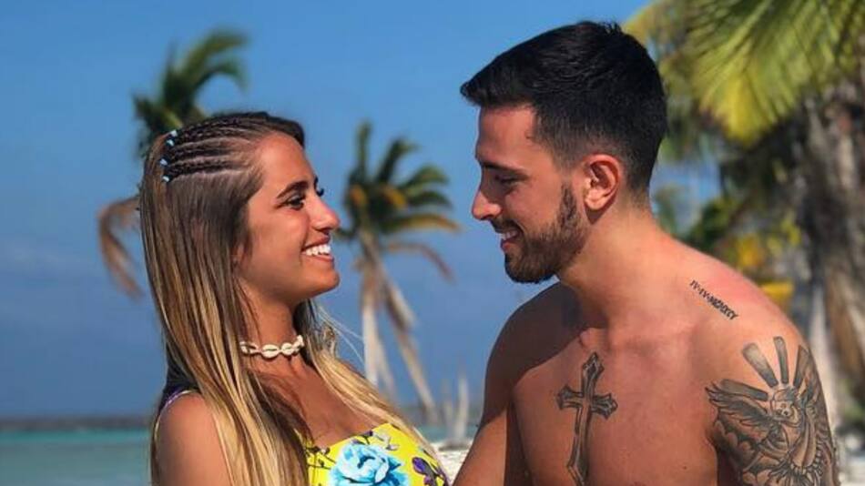 Sabrina de Gran Hermano junto a su novio. Foto: Instagram.
