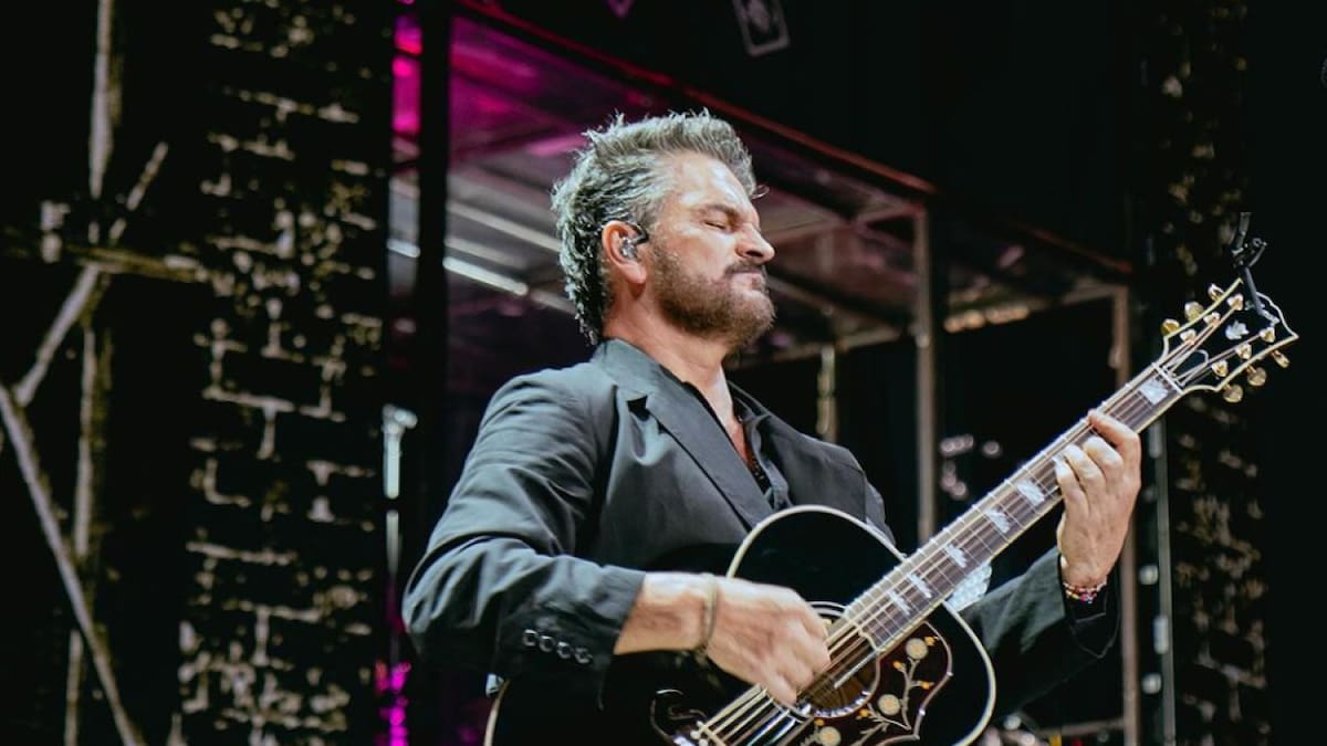 Ricardo Arjona en Vélez. Foto: NA.