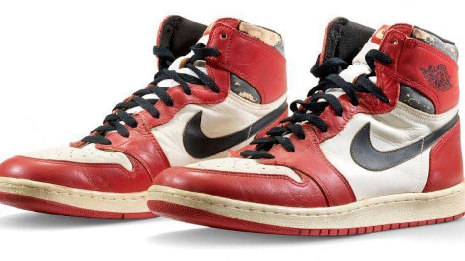 Zapatillas subastadas de Michael Jordan