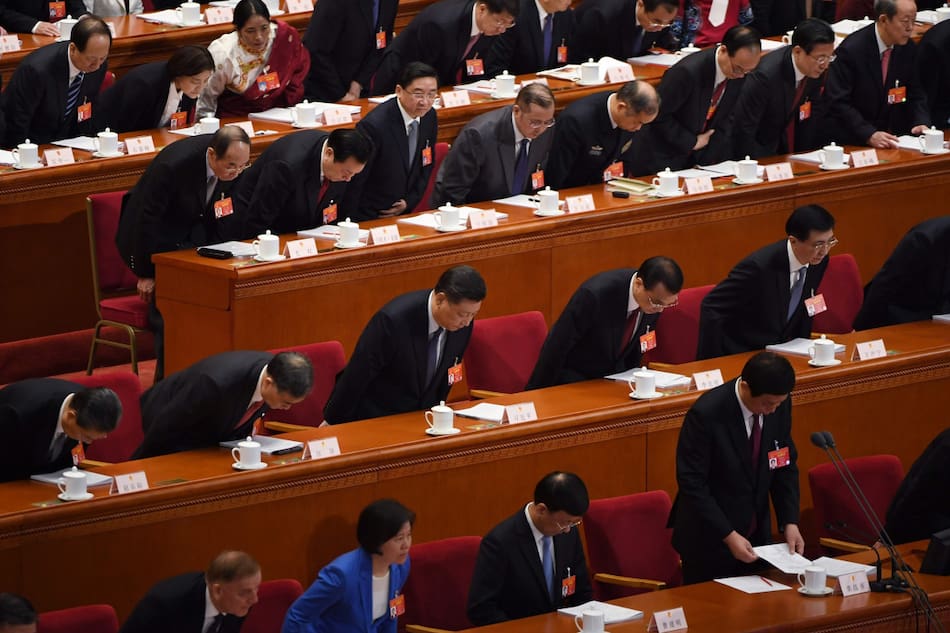 Parlamento de China. Foto: NA.