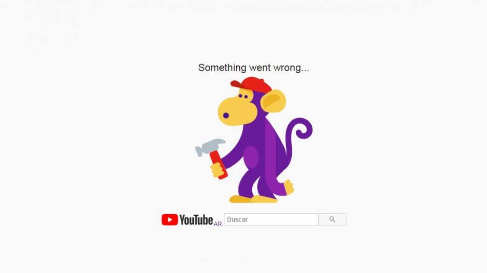 Caída de YouTube