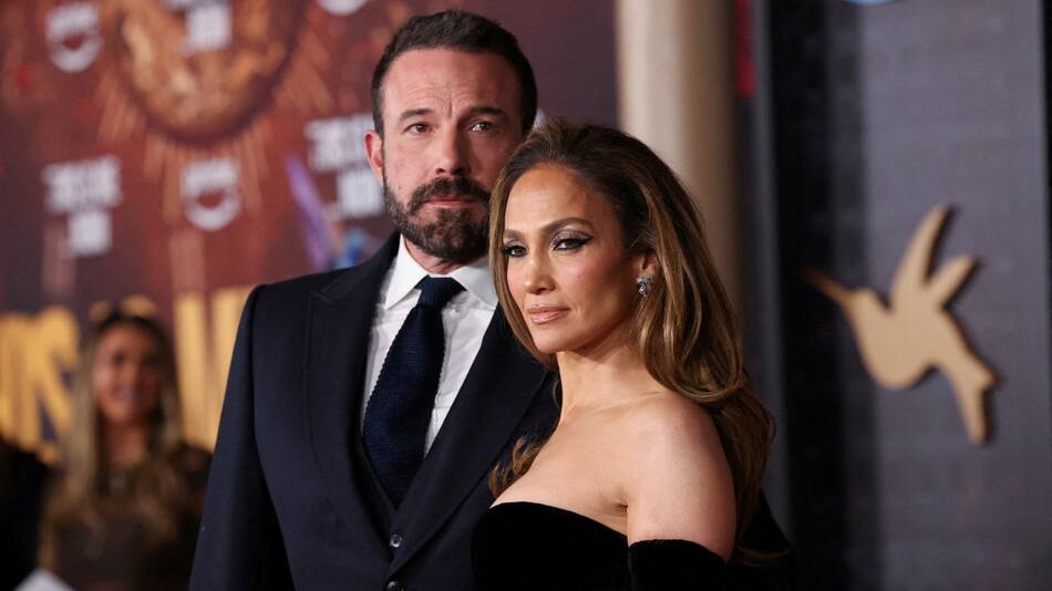 Jennifer Lopez y Ben Affleck. Foto: Reuters.