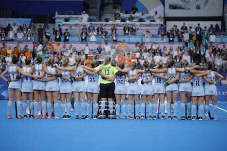 Las Leonas en los Juegos Olímpicos de París 2024. Foto: Reuters