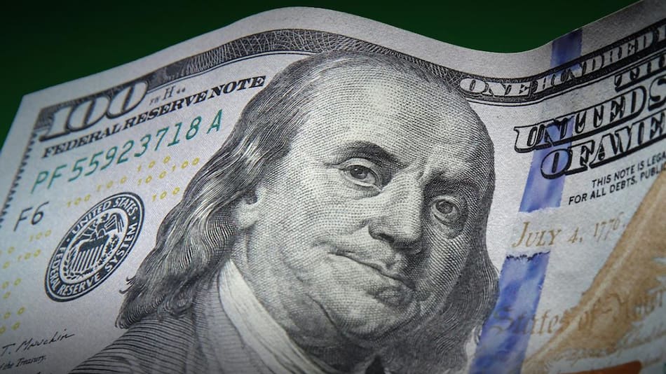 Dólar, Dólares, billetes de dólar, foto NA