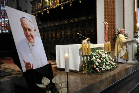 Muerte del papa Francisco. Foto: Reuters.