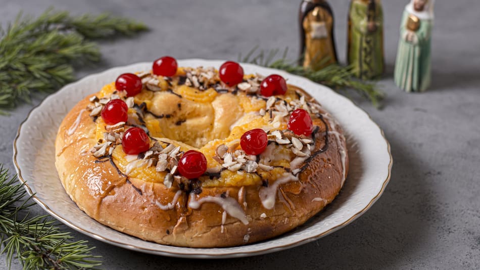 Rosca de Reyes, gastronomía. Foto: Freepik