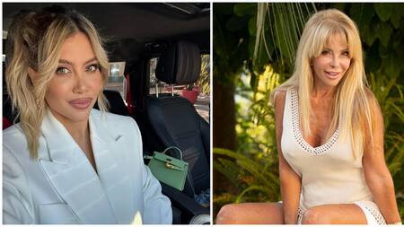 Wanda Nara y Graciela Alfano. Foto: Instagram.