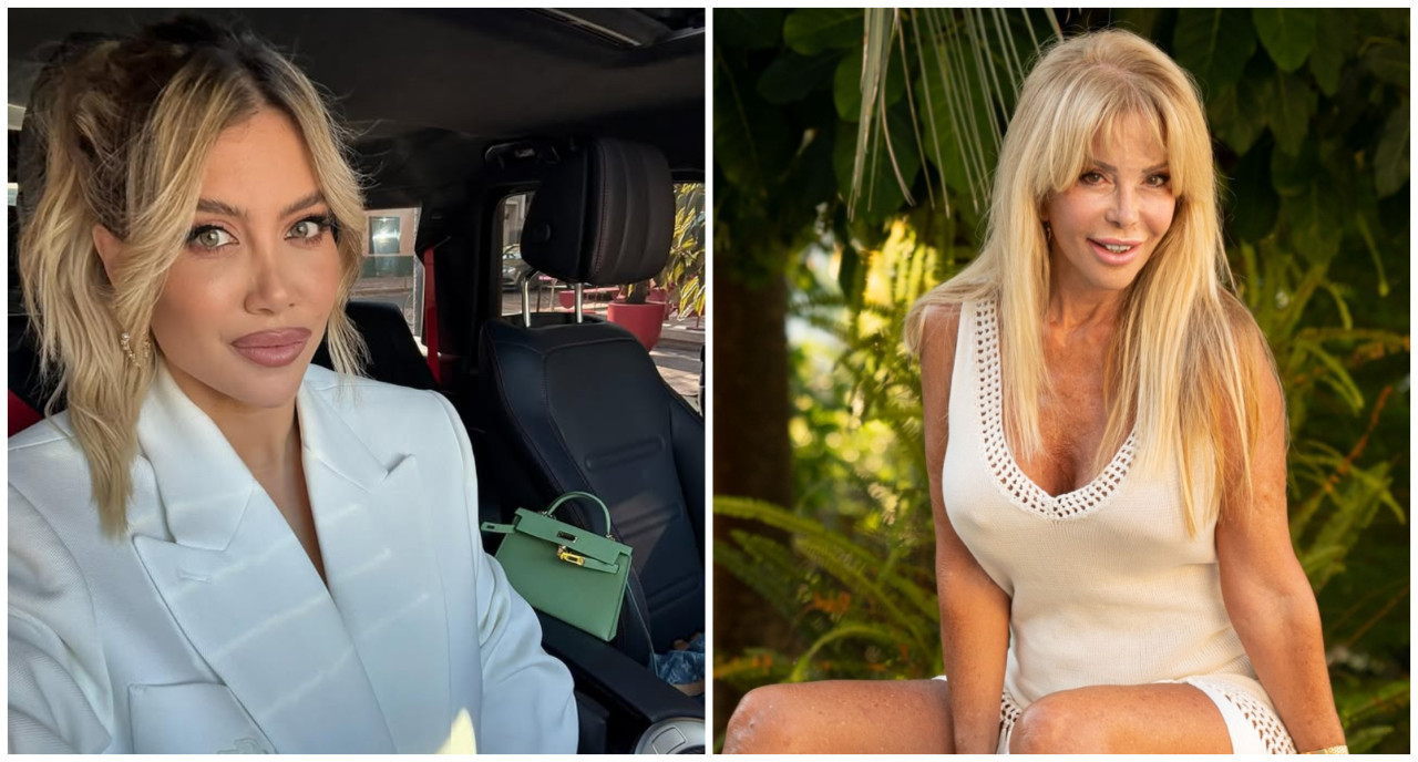 Wanda Nara y Graciela Alfano. Foto: Instagram.