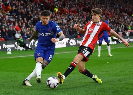 Enzo Fernández, Chelsea. Foto: NA