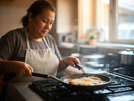 Milanesa. Foto: X/Grok.