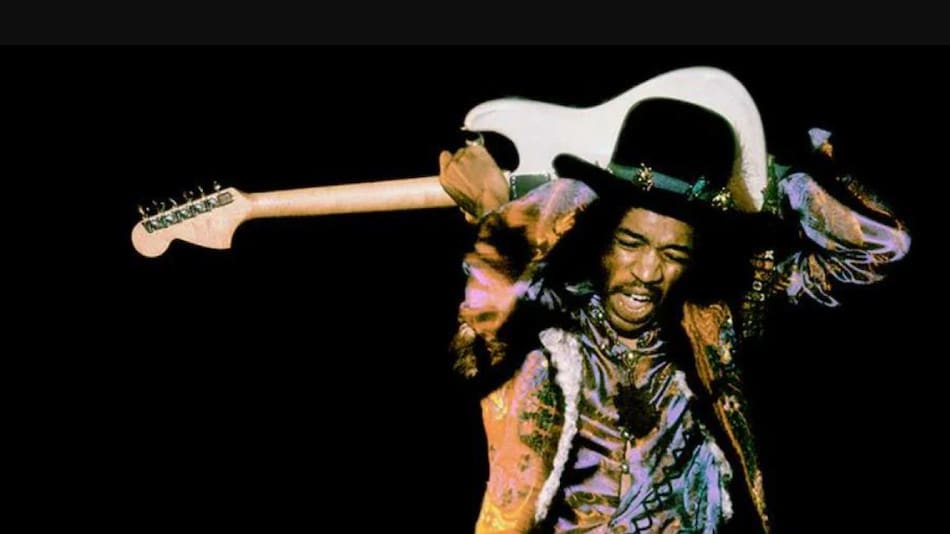 Jimi Hendrix. Foto: Twitter.