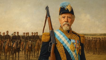 El museo porteño que guarda el fusil Winchester de Julio Argentino Roca, clave en la Campaña del Desierto