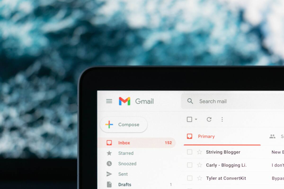Bandeja de entrada de Gmail. Foto: Unsplash.