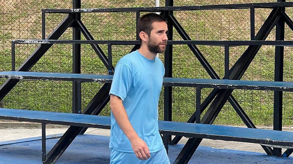 El gendarme argentino secuestrado en Venezuela, Nahuel Gallo.