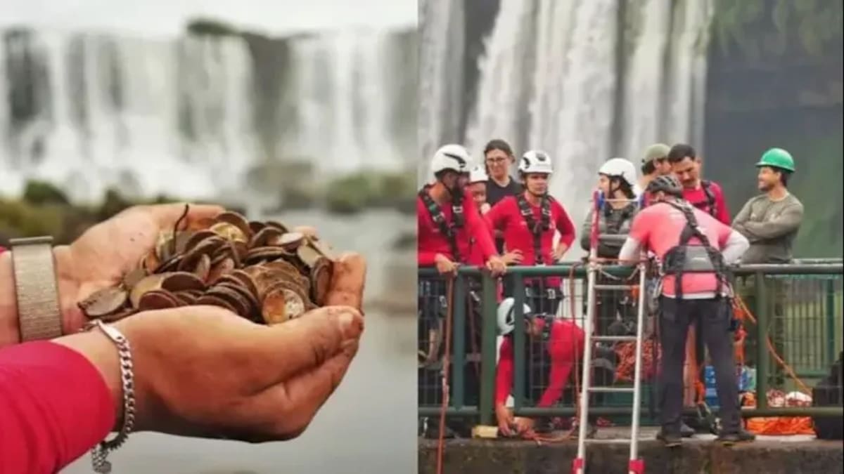 Sorpresa en las Cataratas del Iguazú: encontraron 400 kilos de monedas, producto de los residuos turísticos