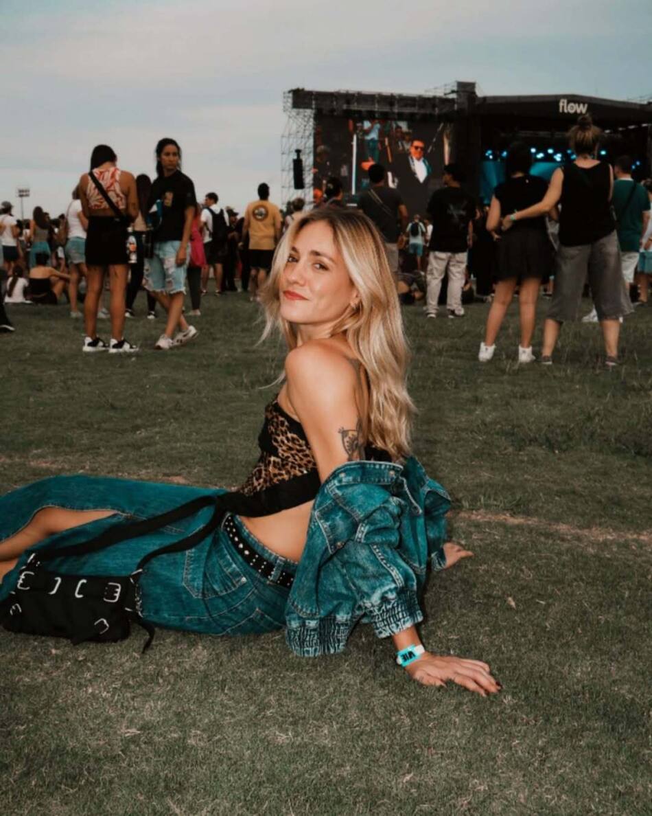 Rochi Igarzabal, ex Casi Ángeles. Foto Instagram @rochi_igarzabalok