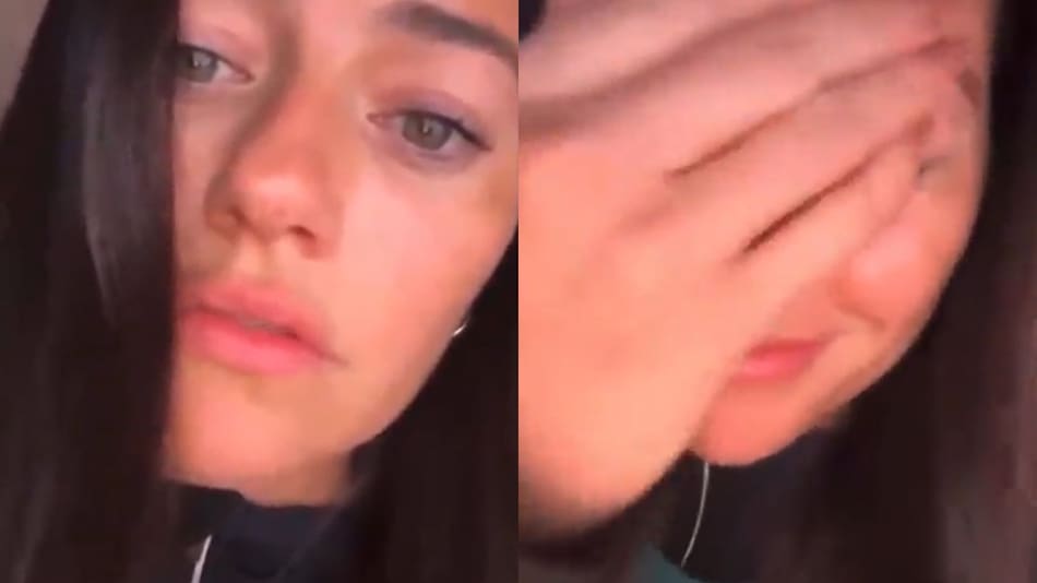 El drama de Sofía Jujuy. Foto: captura video.