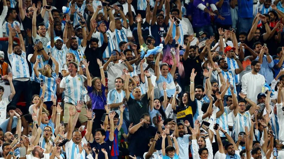 Amistoso Selección Argentina vs. Emiratos árabes, hinchas, Reuters